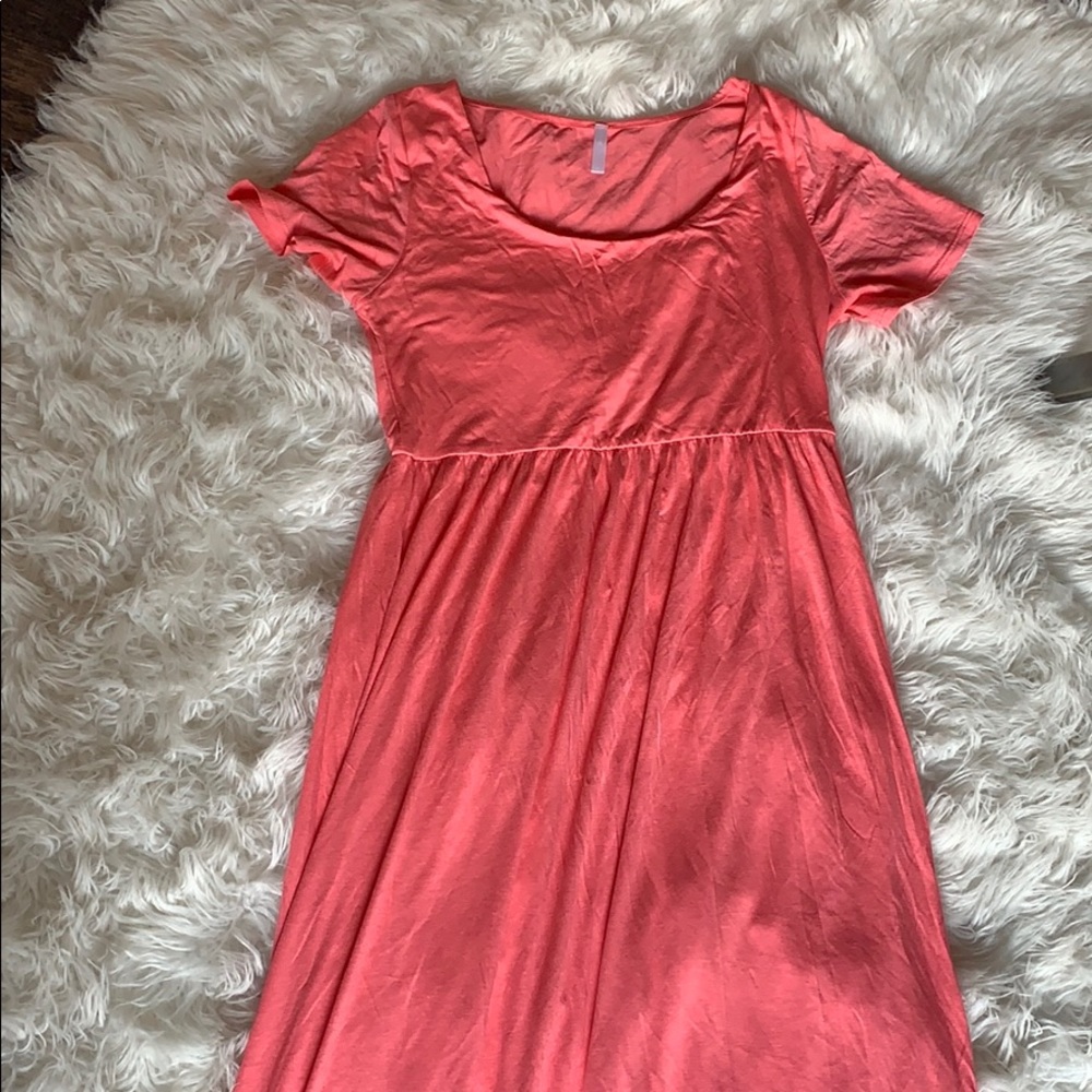 Pink Blush maternity maxi